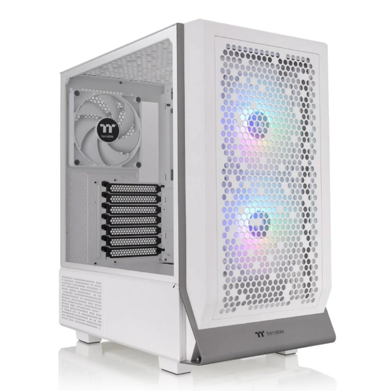 Thermaltake Ceres 300 TG ARGB Gaming Mid Tower Case - Snow - صندوق